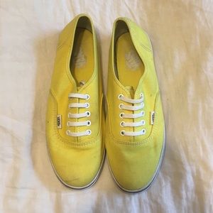 Yellow Vans